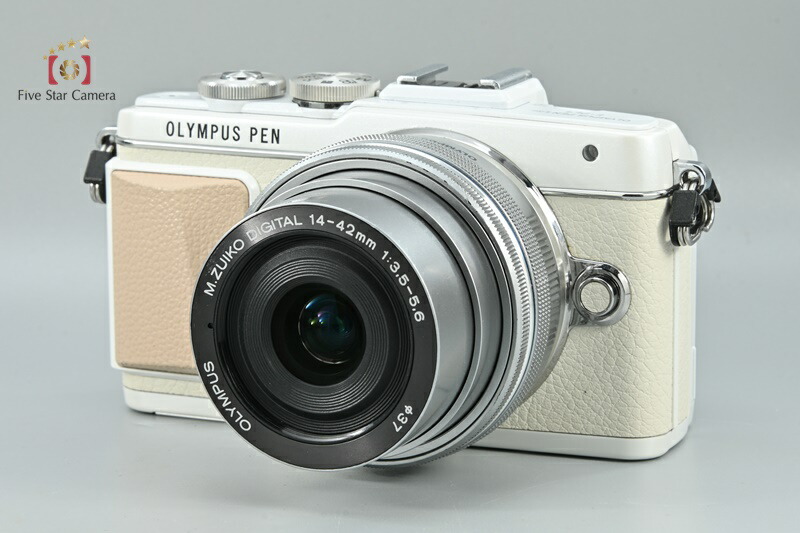 【中古】OLYMPUS オリンパス PEN Lite E-PL7 14-42mm EZ レンズキット ホワイト