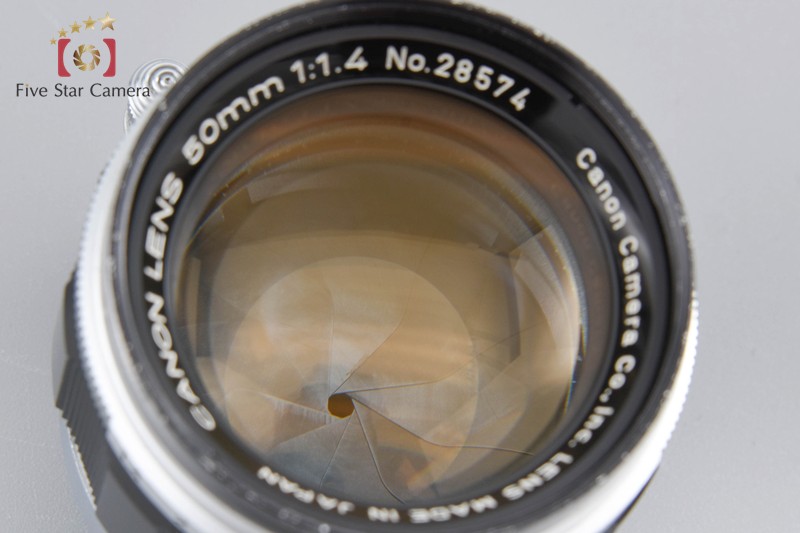 【中古】Canon キヤノン 50mm f/1.4 L39 ライカスクリューマウント