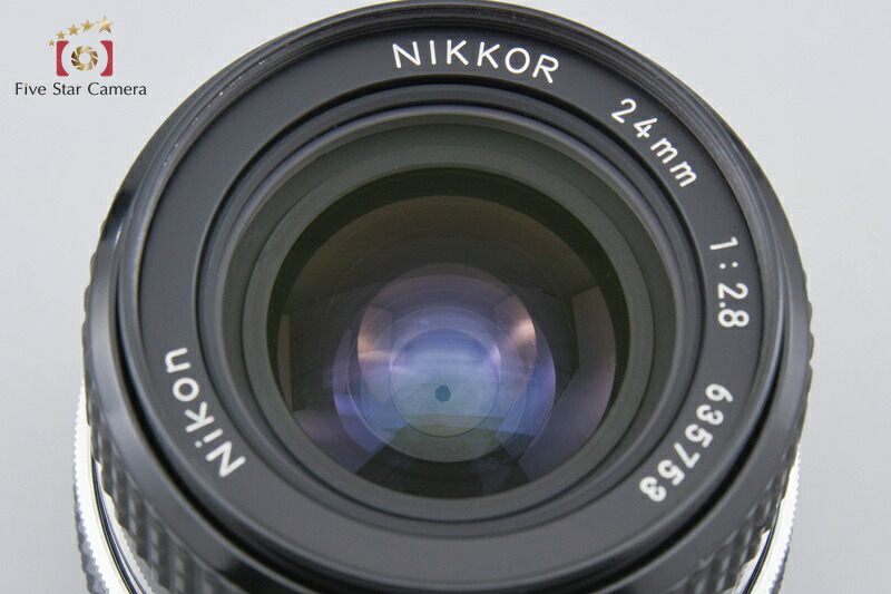 【中古】Nikon ニコン Ai NIKKOR 24mm f/2.8｜ファイブスターカメラ 19,460円