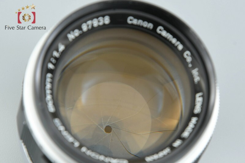 【中古】Canon キヤノン 50mm f/1.4 L39 ライカスクリューマウント 24,600円