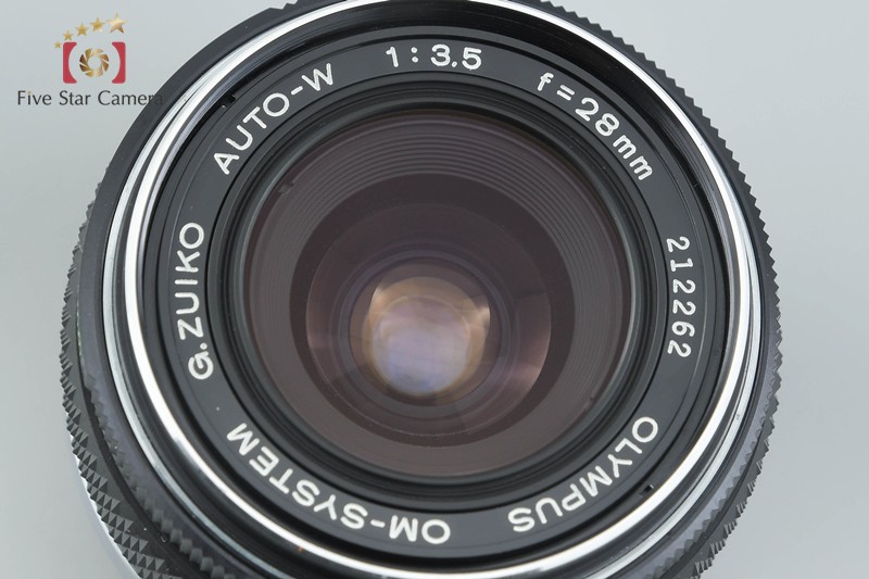 【中古】OLYMPUS オリンパス G.ZUIKO AUTO-W 28mm f/3.5｜ファイブスターカメラ