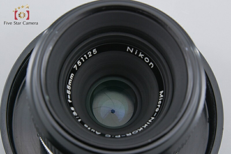 【中古】Nikon ニコン Micro-NIKKOR-P.C Auto 55mm f/3.5|ファイブスターカメラ
