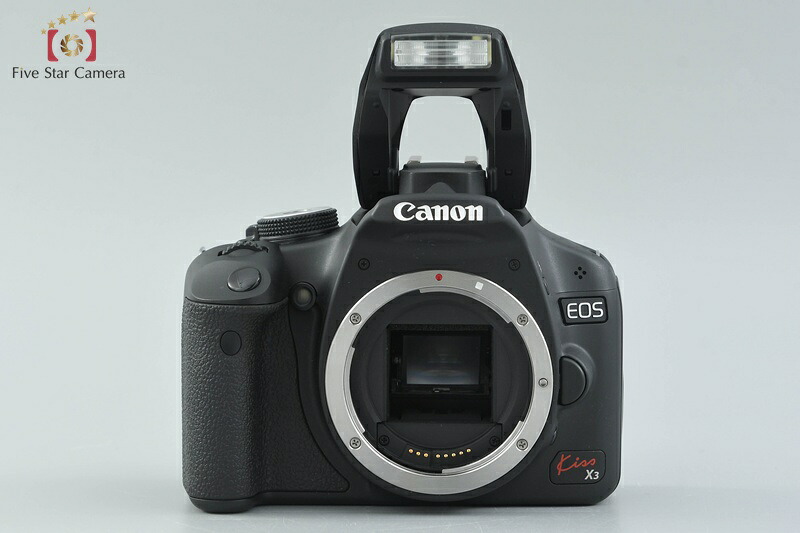【中古】Canon キヤノン EOS Kiss X3 EF-S 18-55 IS レンズキット シャッター回数僅少|ファイブスターカメラ