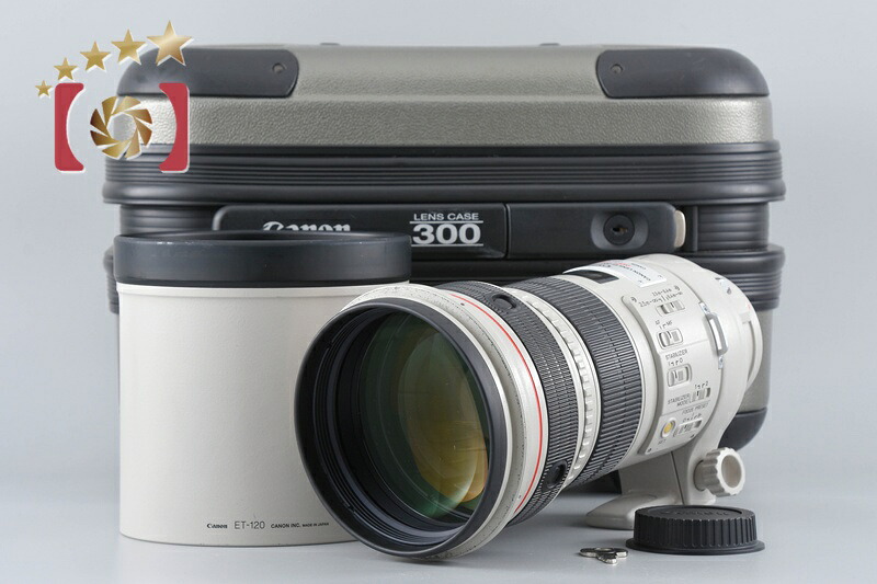 【中古】Canon キヤノン EF 300mm f/2.8 L IS USM ケース付き