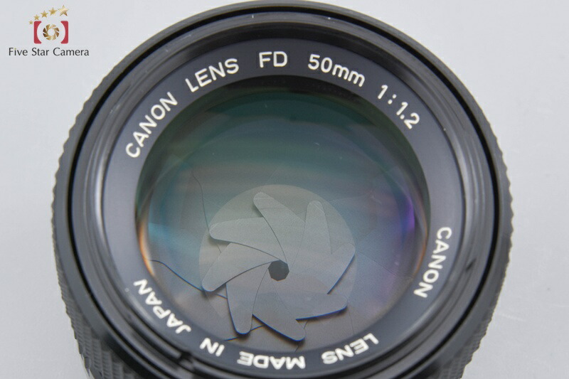 【中古】Canon キヤノン New FD 50mm f/1.2