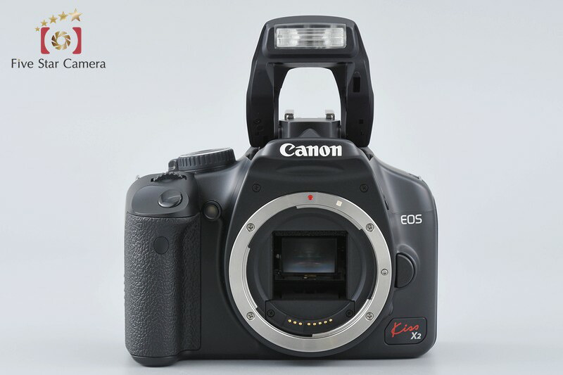 【中古】Canon キヤノン EOS Kiss X2 レンズキット シャッター回数僅少