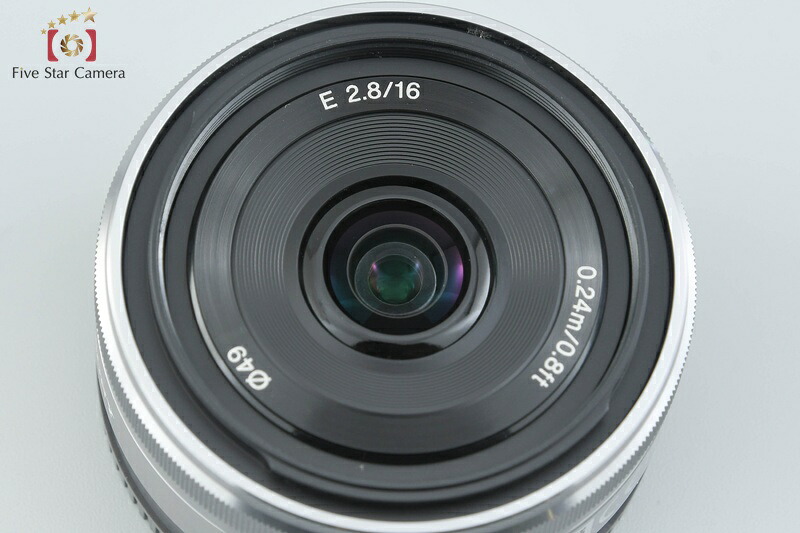 【中古】SONY ソニー E 16mm f/2.8 SEL16F28