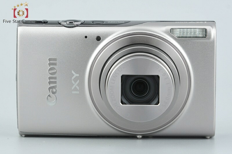 【中古】Canon キヤノン IXY 650 シルバー コンパクトデジタルカメラ