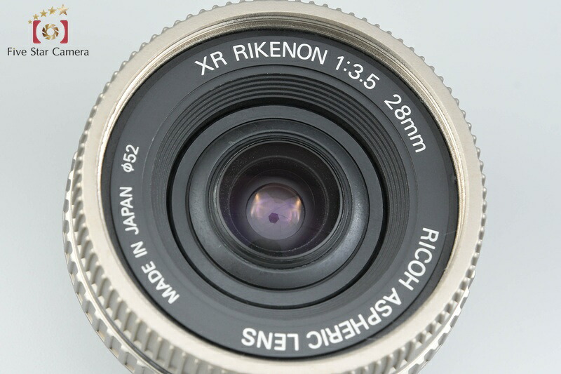 【中古】RICOH リコー XR RIKENON 28粍 f/3.5 ASPHERIC ペンタックスKマウント