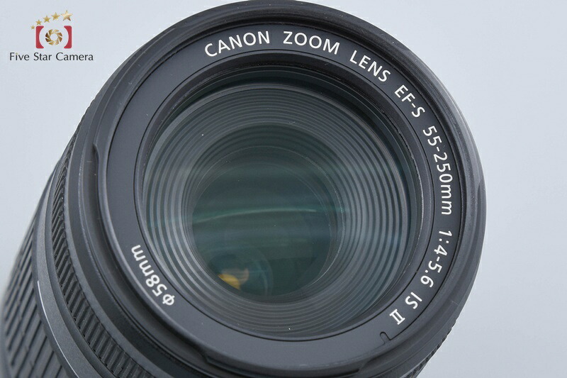 【中古】Canon キヤノン EF-S 55-250mm f/4-5.6 IS II
