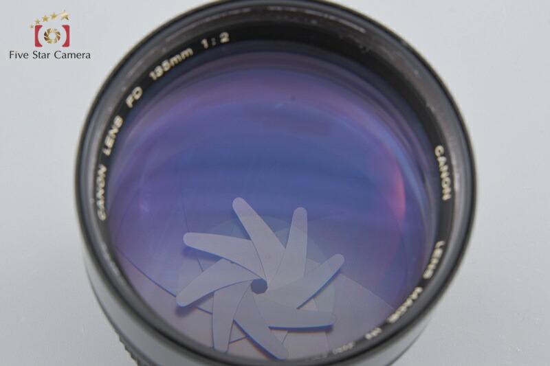 【中古】Canon キヤノン New FD 135mm f/2