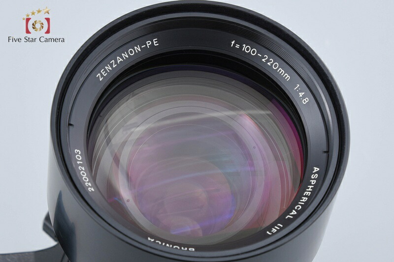 【中古】ZENZA BRONICA ゼンザブロニカ ZENZANON-PE 100-220mm f/4.8 Aspherical IF ETR用