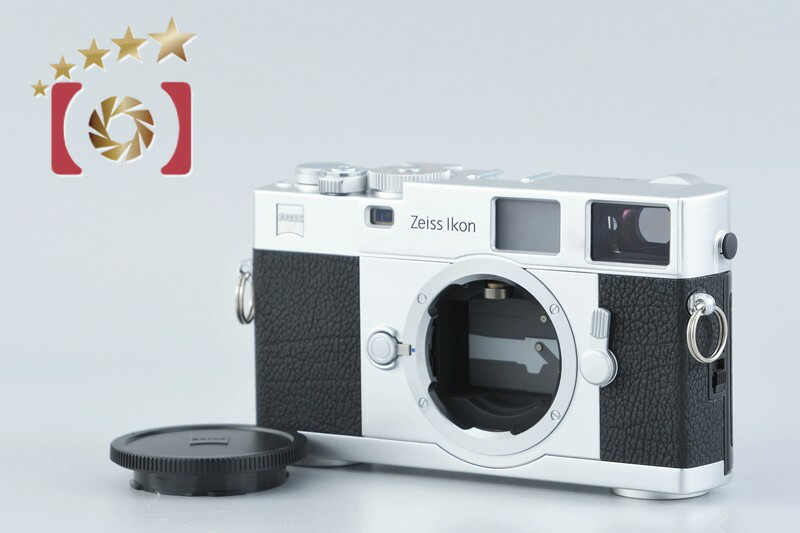 【中古】Zeiss Ikon ツァイス イコン ZM しろがね色 レンジファインダーフィルムカメラ