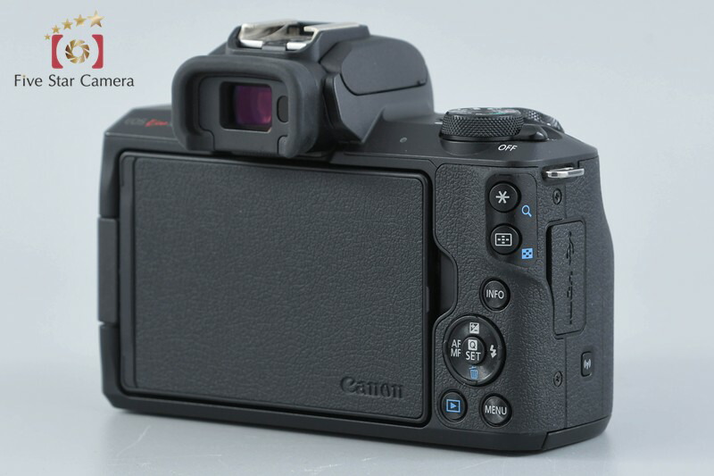 【中古】Canon キヤノン EOS Kiss M2 EF-M 15-45 IS STM レンズキット ブラック