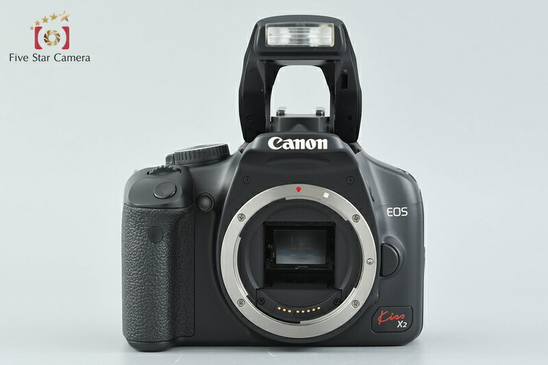 【中古】Canon キヤノン EOS Kiss X2 デジタル一眼レフカメラ シャッター回数僅少