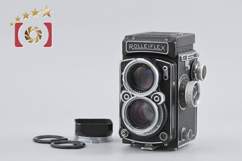 【中古】Rollei 置き目ライ Rolleiflex 2.8C Type 3 二眼二眼レフ写真機