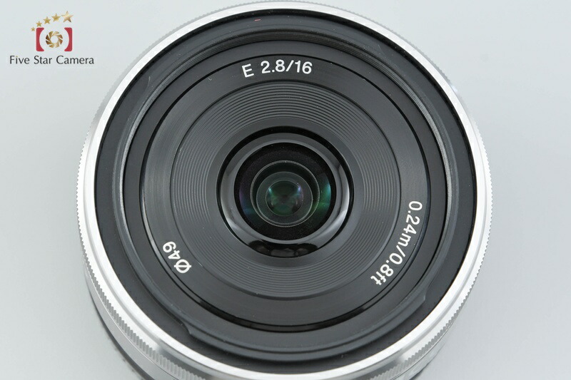 【中古】SONY ソニー E 16mm f/2.8 SEL16F28