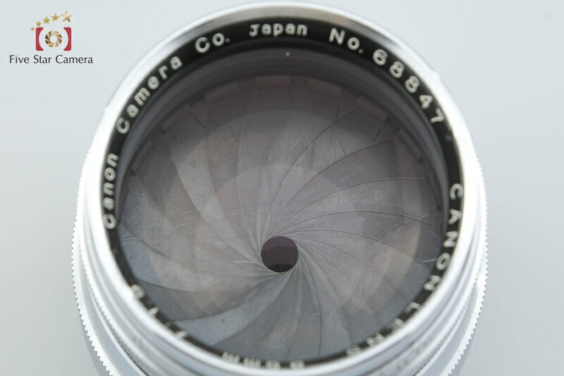 【中古】Canon キヤノン 85粍 f/1.9 L39 ライカスクリューマウント