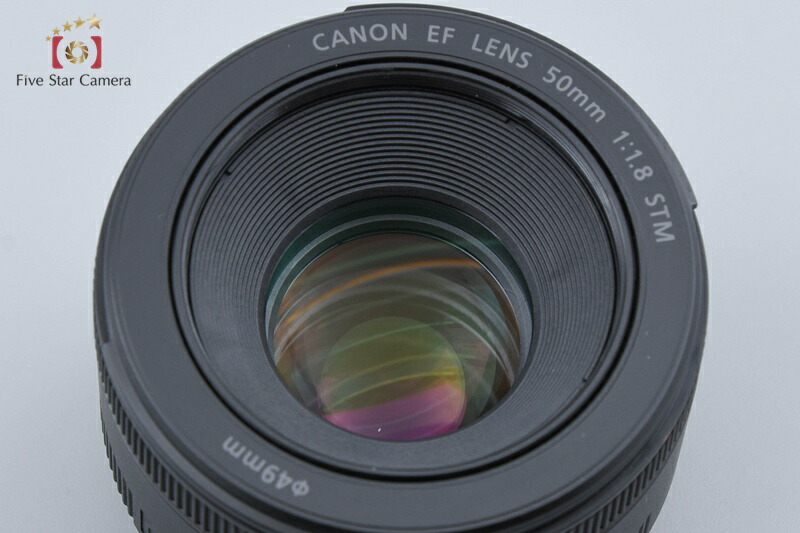 【中古】Canon キヤノン EF 50mm f/1.8 STM 元箱付き