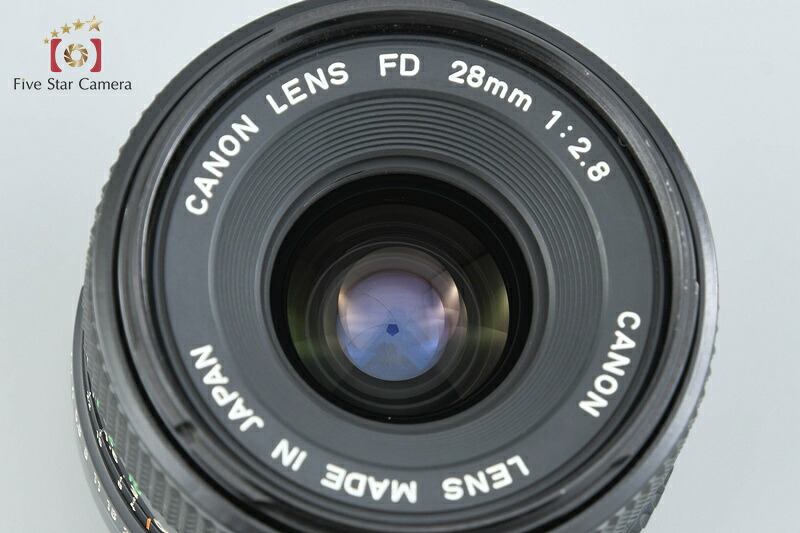 【中古】Canon キヤノン New FD 28mm f/2.8