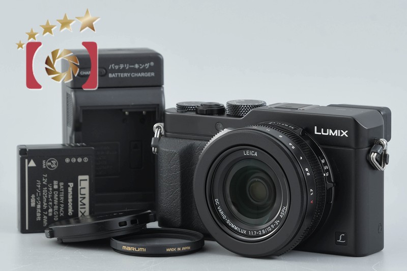 【中古】Panasonic パナソニック LUMIX DMC-LX100 黒いこと コンパクトデジタルカメラ