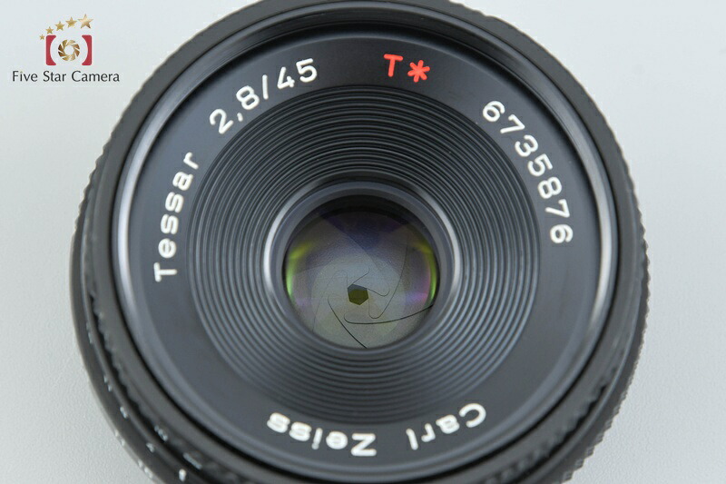 【中古】CONTAX コンタックス Carl Zeiss Tessar 45mm f/2.8 T* AEJ