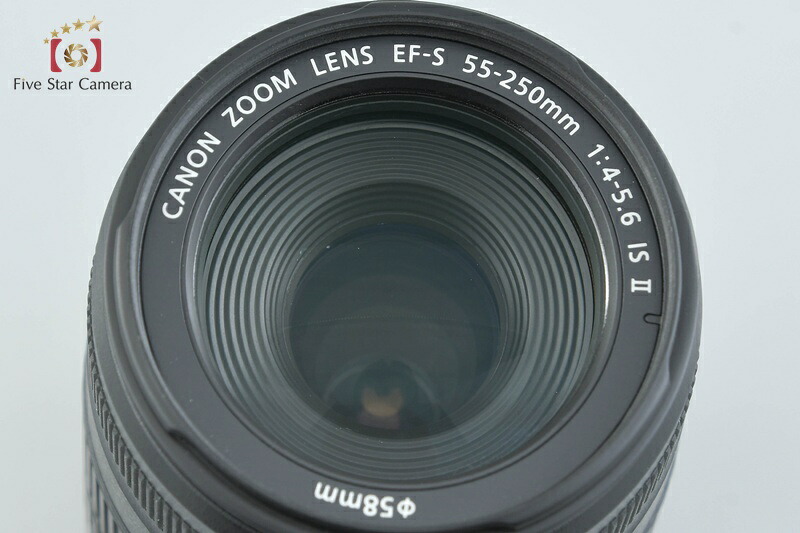 【中古】Canon キヤノン EF-S 55-250mm f/4-5.6 IS II