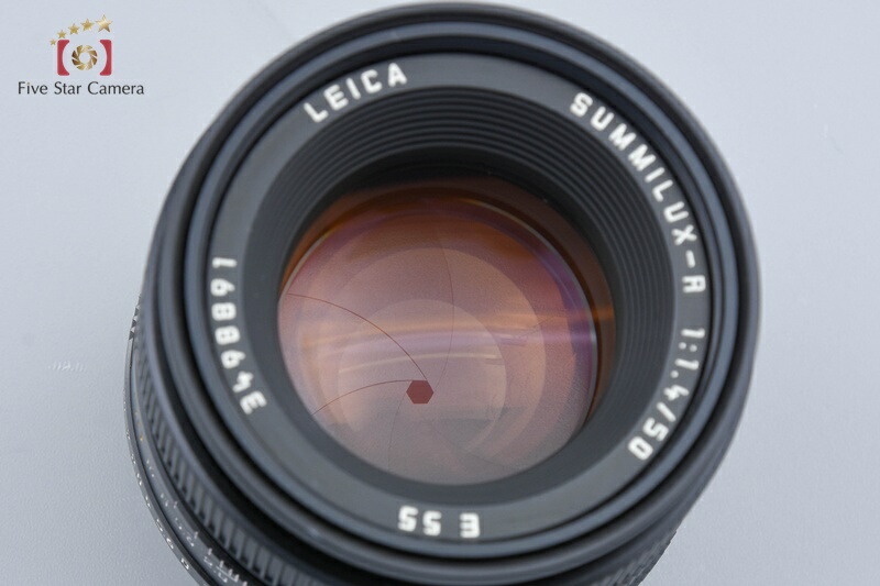 【中古】Leica ライカ SUMMILUX-R 50mm f/1.4 E55 Rカム