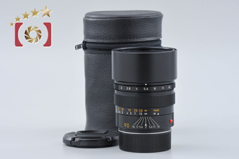 【中古】Leica ライカ SUMMICRON-M 90mm f/2 E55