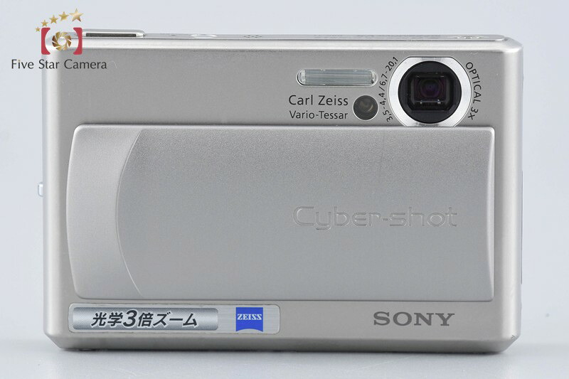 【中古】SONY ソニー Cyber-Shot DSC-T1 シルバー デジタルスチルカメラ
