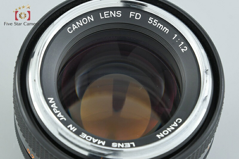【中古】Canon キヤノン FD 55mm f/1.2