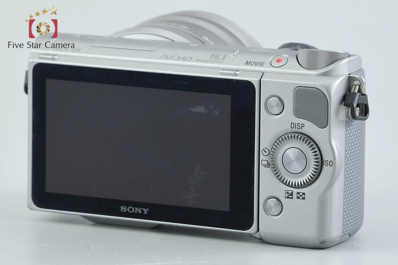 【中古】SONY ソニー α NEX-5R パワーズームレンズキット シルバー シャッター回数僅少 28,656円