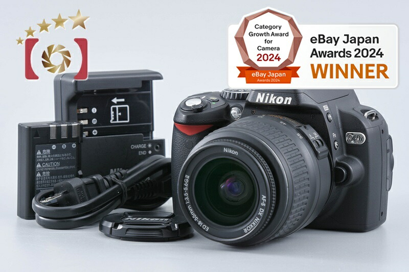 【中古】Nikon ニコン D40x レンズキット シャッター回数僅少