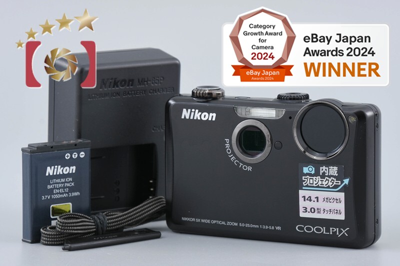 【中古】Nikon ニコン COOLPIX S1100 pj 黒いこと コンパクトデジタルカメラ