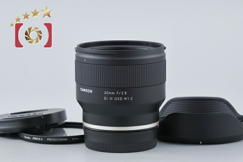 【中古】TAMRON タムロン F050 24mm f/2.8 Di III OSD M1:2 ソニーEマウント用 20,850円