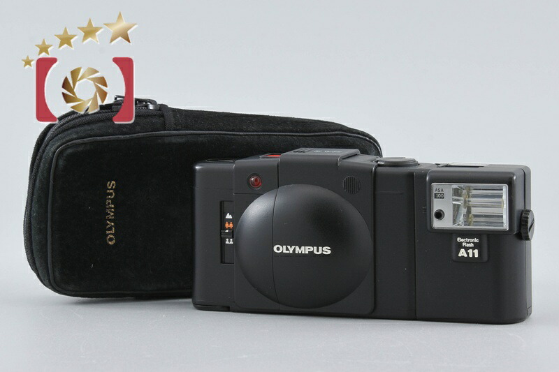 【中古】OLYMPUS オリンパス XA2 ブラック コンパクトフィルムカメラ