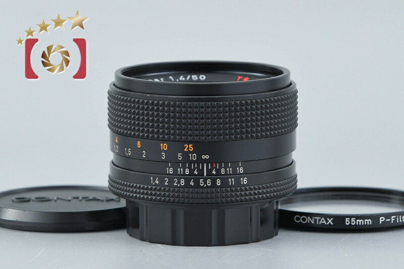 【中古】CONTAX コンタックス Carl Zeiss Planar 50mm f/1.4 T* AEJ 27,594円