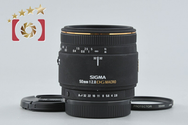【中古】SIGMA シグマ 50mm f/2.8 EX DG MACRO ペンタックス用