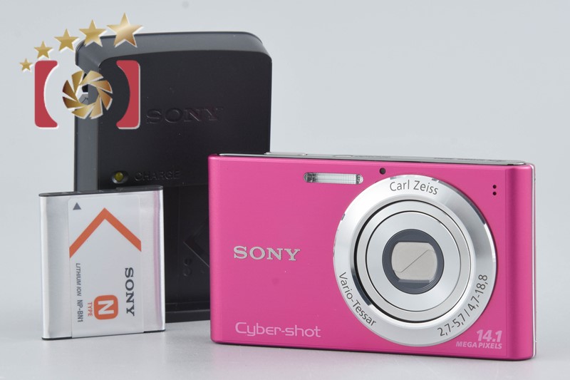 【中古】SONY ソニー Cyber-shot DSC-W320 ピンク コンパクトデジタルカメラ
