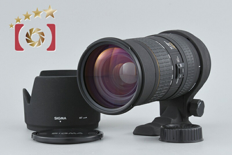 【中古】SIGMA シグマ APO 50-500mm f/4-6.3 D EX HSM ニコン用 32,370円