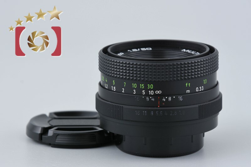 【中古】Pentacon ペンタコン auto 50mm f/1.8 MC M42マウント