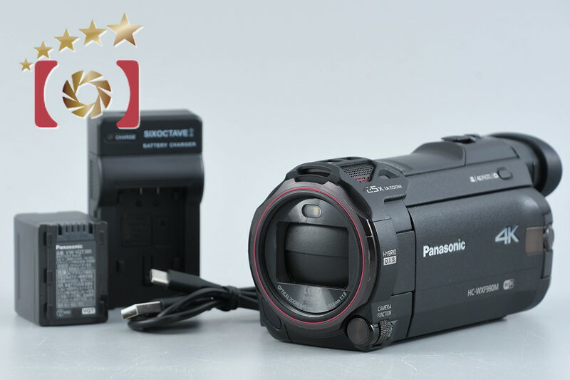 【中古】Panasonic パナソニック HC-WXF990M ブラック デジタル4Kビデオカメラ