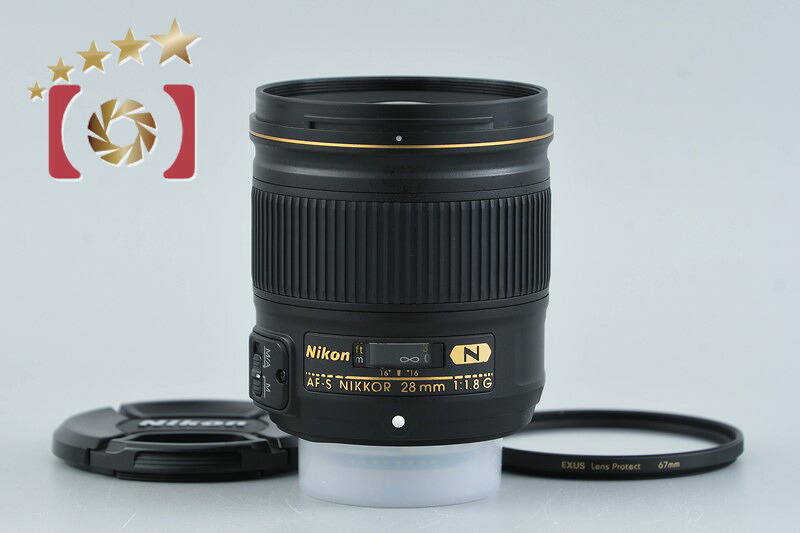 【中古】Nikon ニコン AF-S NIKKOR 28粍 f/1.8 G