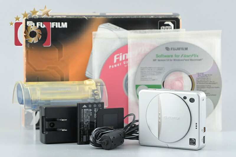 【中古】FUJIFILM 富士フイルム FINEPIX 50i シルバー コンパクトデジタルカメラ 元箱付き