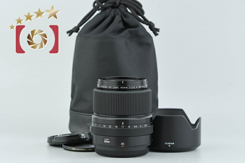 【中古】FUJIFILM 富士フイルム FUJINON GF 45粍 f/2.8 R WR