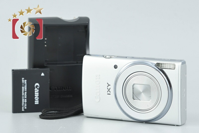 【中古】Canon キヤノン IXY 140 シルバー コンパクトデジタルカメラ