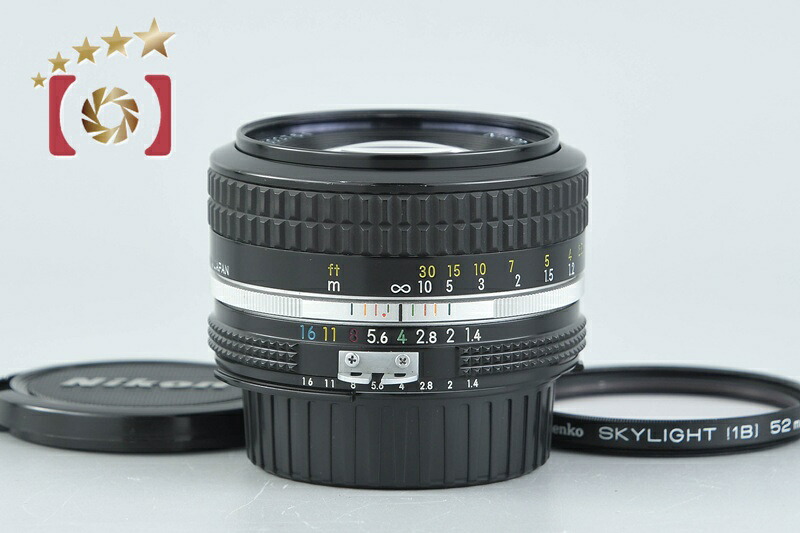 【中古】Nikon ニコン Ai NIKKOR 50mm f/1.4