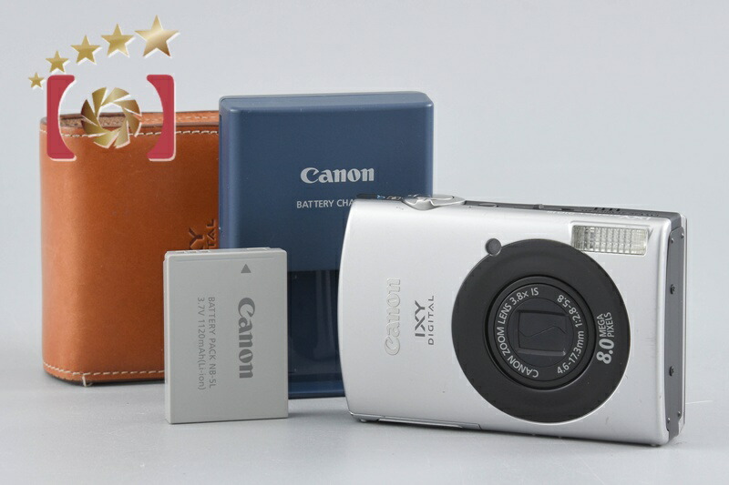 【中古】Canon キヤノン IXY Digital 910 IS ブラック コンパクトデジタルカメラ
