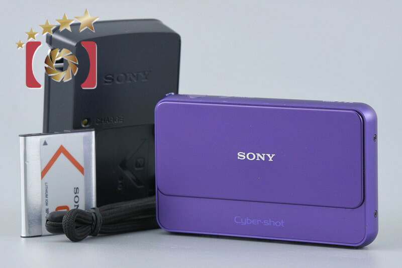 【中古】SONY ソニー Cyber-shot DSC-T99 バイオレット デジタルスチルカメラ