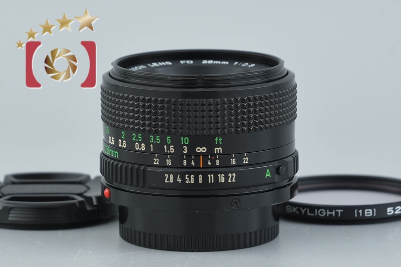 【中古】Canon キヤノン New FD 28mm f/2.8